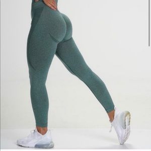 NVGTN Forest Green Seamless leggings (M)